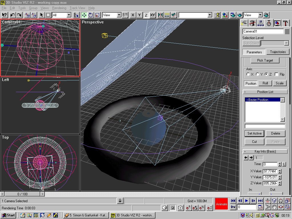 Making animations in 3D Studio